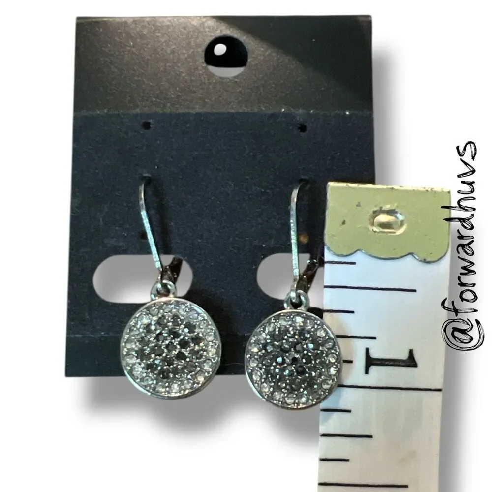Bundle Sale 3 for $15 | 1-Inch Metal Dangle Earrings with Lever Back Clasp